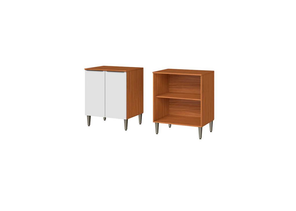 Luana 02 Balcao 02 Portas 70cm Luana